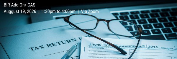 Simplifying BIR Compliance with ERP Add-Ons (CAS Ready) |  August 19, 2026