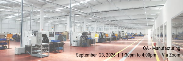 Improving Manufacturing Quality Assurance with ERP | September 23, 2026