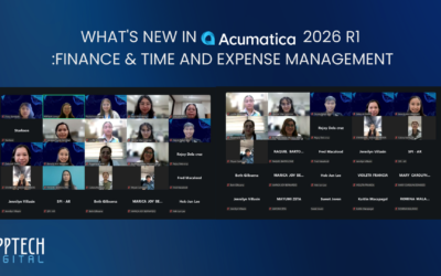 Webinar Insights: What’s New in Acumatica 2026 R1 for Finance & Time and Expense Management