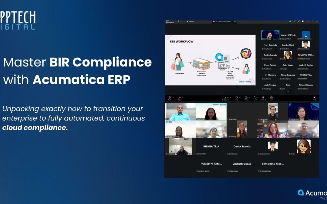 Mastering BIR Compliance & EIS with Acumatica ERP: Webinar Highlights