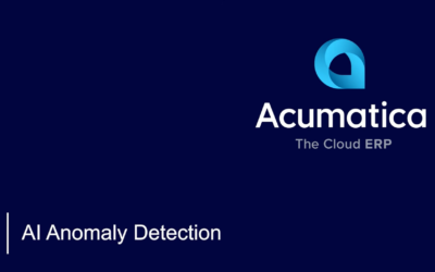 Turn Business Data Into Actionable Insights with Acumatica AI Anomaly Detection