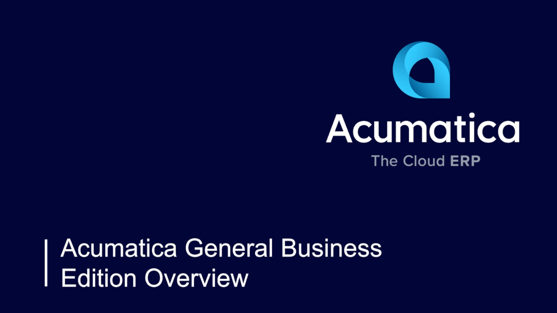 Transform Your Business Operations with Acumatica Cloud ERP