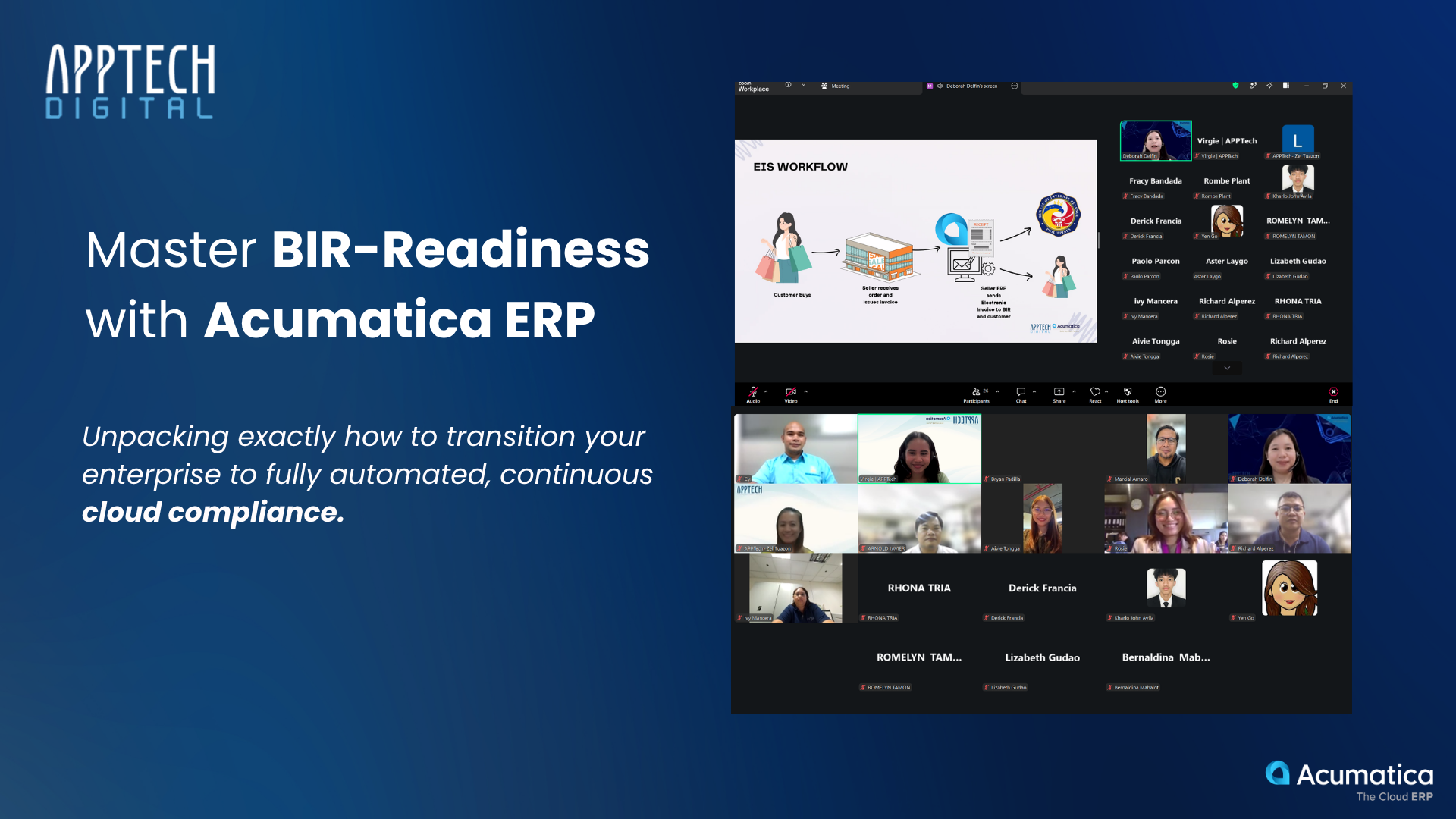 Mastering BIR-Readiness & EIS with Acumatica ERP: Webinar Highlights